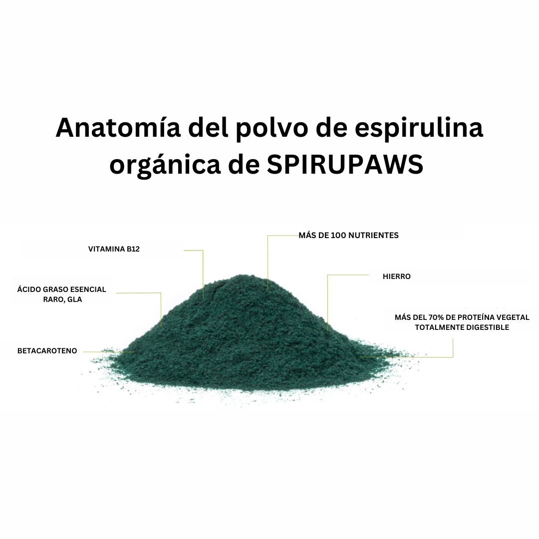 SpiruPaws® — Nutrición Viva para Mascotas