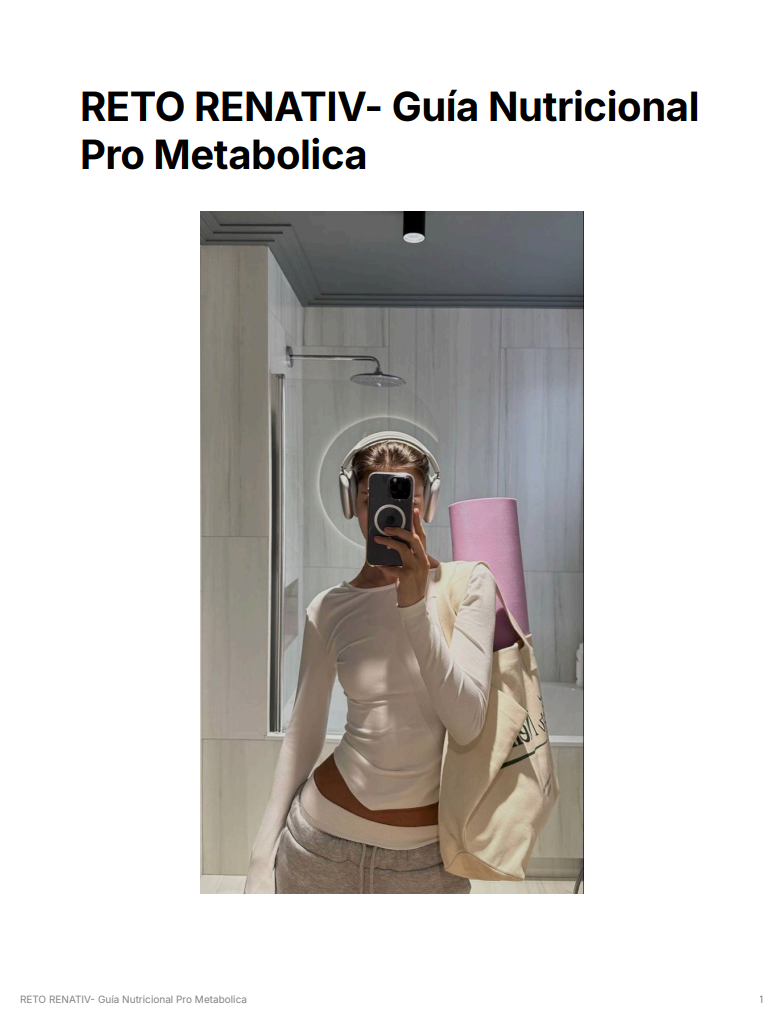 M.E.T.A. Method™ — La Clave que Solo el 5% Conoce para Quemar Grasa de Forma Permanente