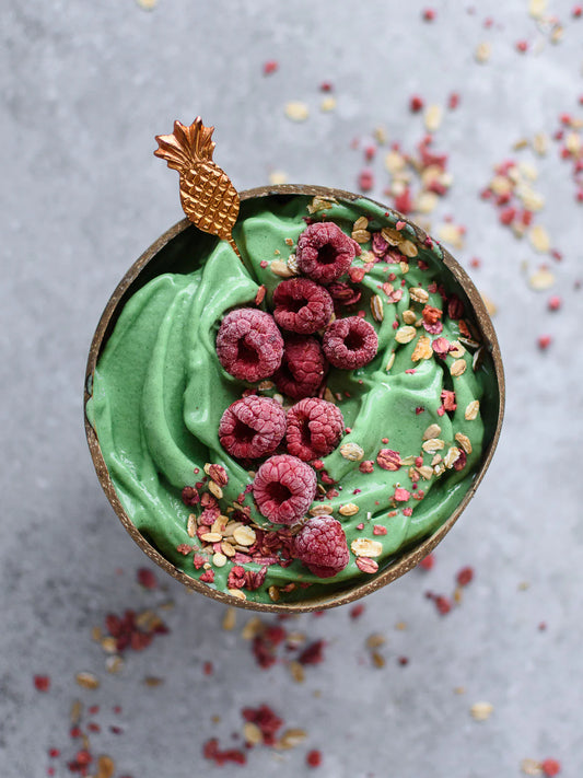 Simple Green Nice Cream Bowl