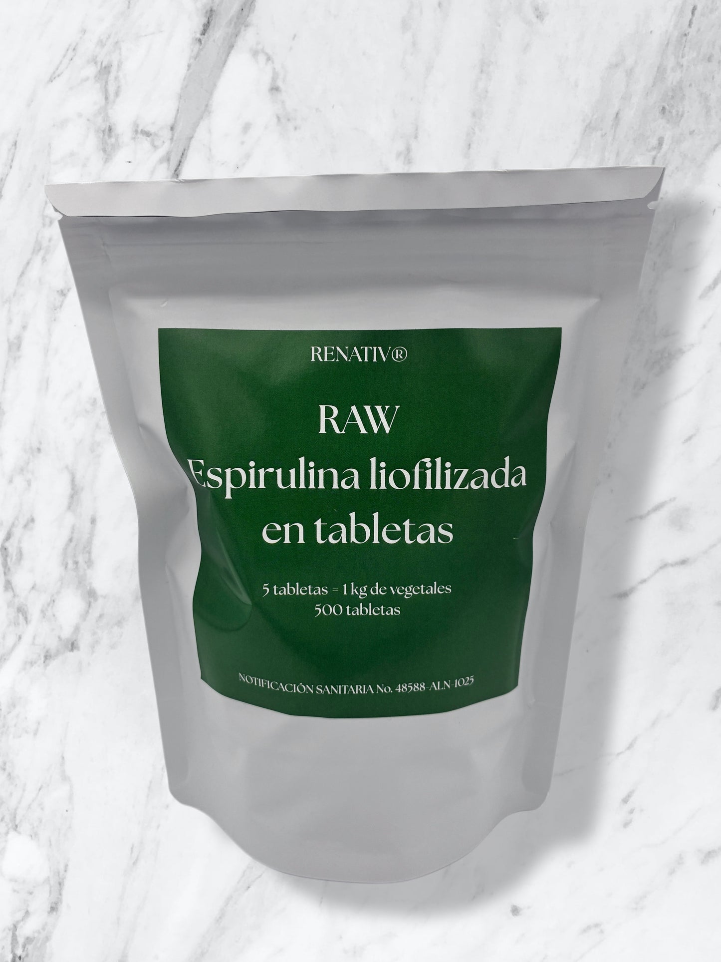 RENATIV RAW - Espirulina Viva