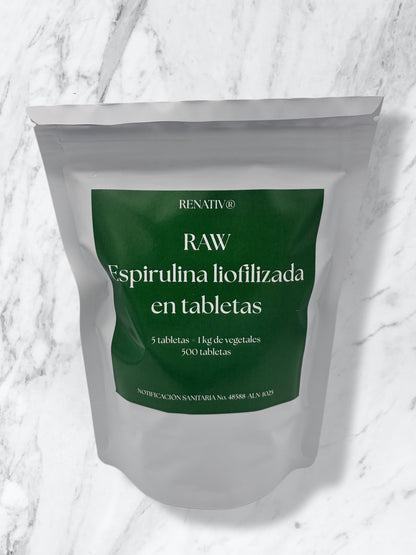 RENATIV RAW - Espirulina Viva