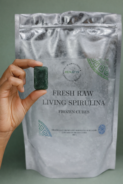 SPIRURAW® —1 porción viva = 1 kg de vegetales y frutas frescas.