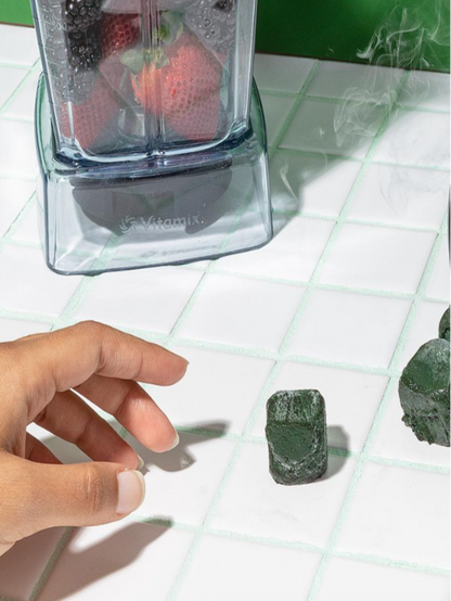 SPIRURAW® —1 porción viva = 1 kg de vegetales y frutas frescas.