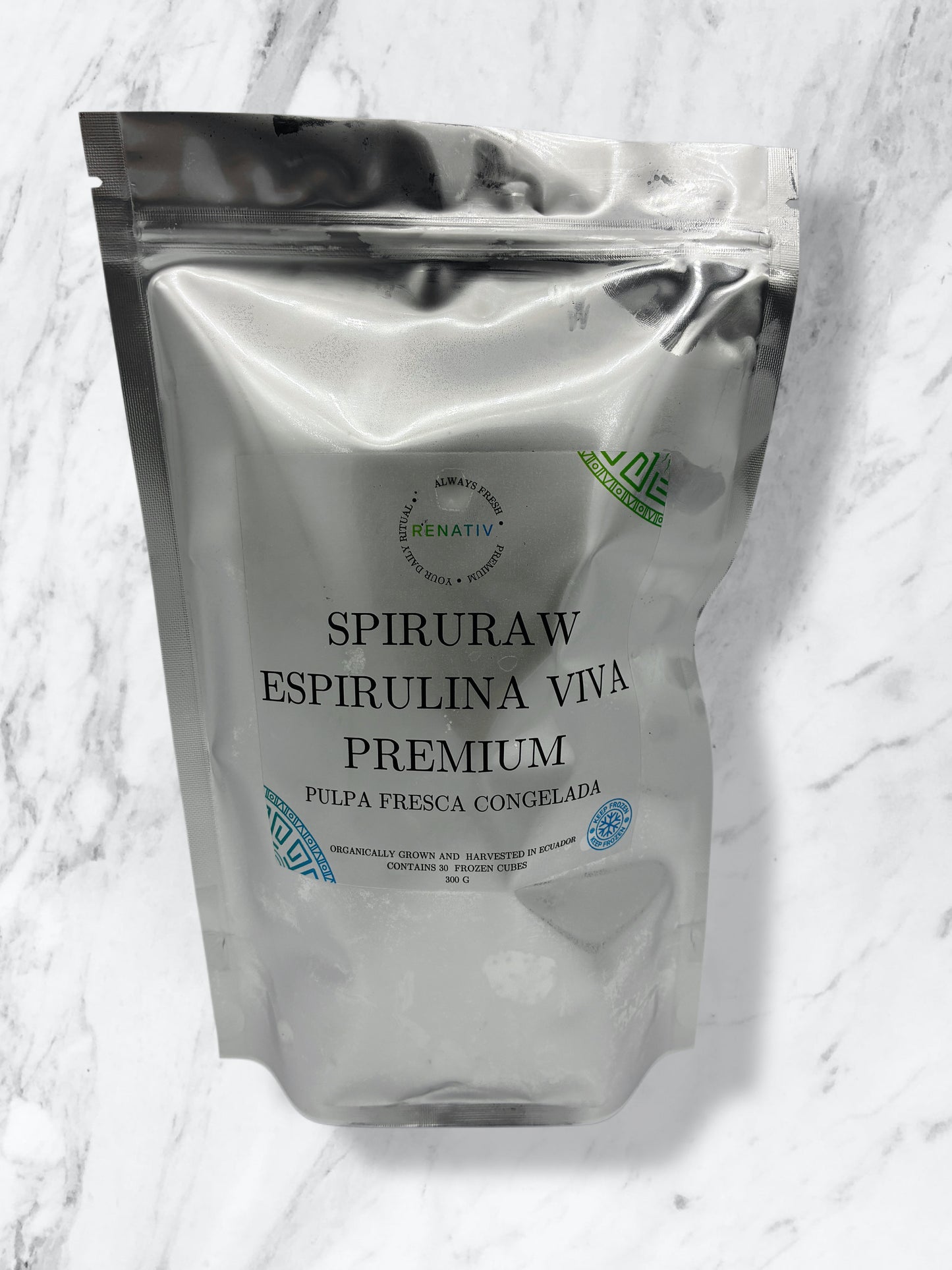 RENATIV RAW - Espirulina Viva