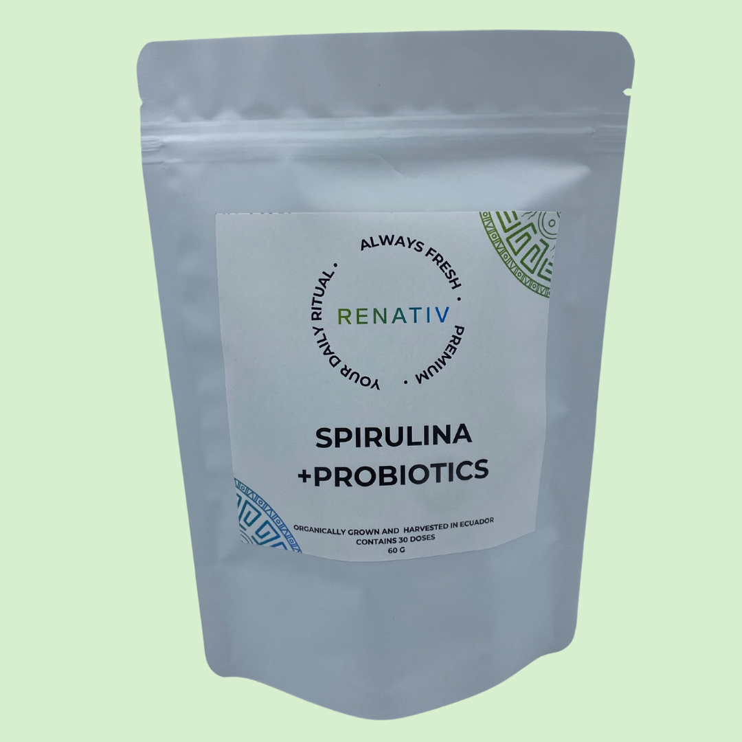 SPIRULINA + PROBIOTICOS: Salud Completa desde el Interior