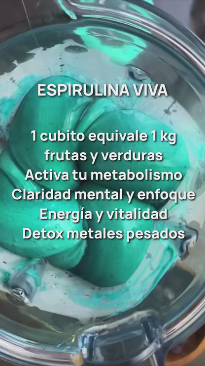 Espirulina Viva: El poder de la espirulina pura para tu energía y composición corporal